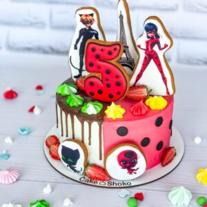 торт леді баг і кіт
