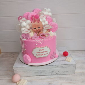 Торт  Дівчинка-бос